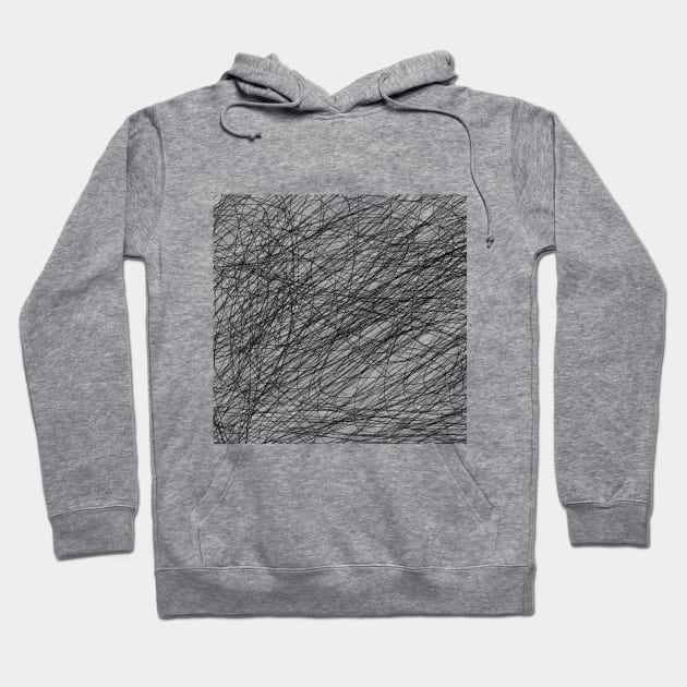 Scribble Hoodie by hedehede